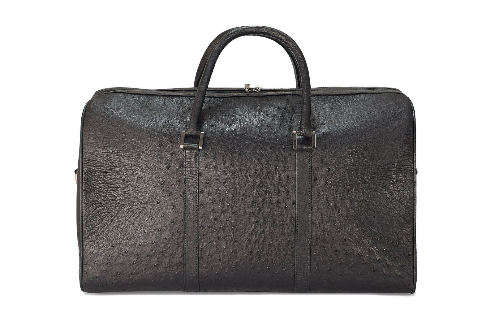 DAVID - Ostrich Leather Duffel Bag | ADELE Exclusive Luxury Design